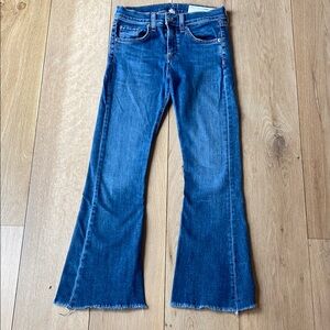 Classic Blue Flared Jeans